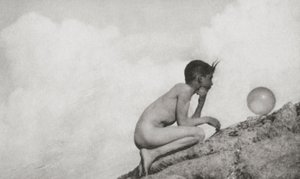 ワンダフルグローブ（グラビア） 作： Anne W. Brigman