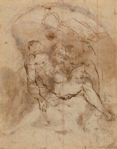 Carracci - v Pietà, RCIN 902169 作： Annibale Carracci