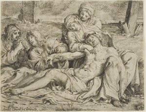 カプラローラのキリスト 作： Annibale Carracci