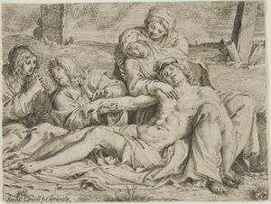 カプラローラのキリスト 作： Annibale Carracci