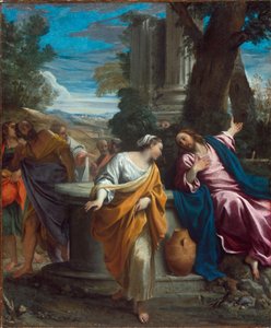 キリストとサマリア人 作： Annibale Carracci