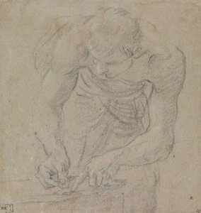 コインを数える男 作： Annibale Carracci