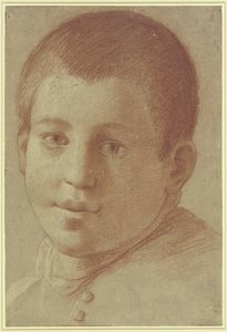 少年の肖像 作： Annibale Carracci