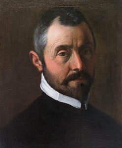男の肖像、アンニーバレ・カラッチ 作： Annibale Carracci