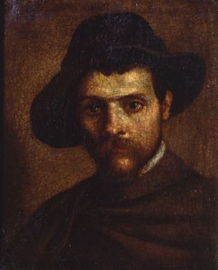 自画像 作： Annibale Carracci