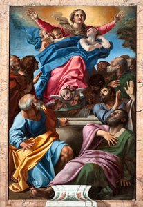 聖母被昇天図（絵画 作： Annibale Carracci