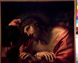 アンニバレ・カラッチの「キリスト画の嘲笑」（Annibal Carrache