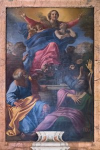 聖母の仮定 作： Annibale Carracci