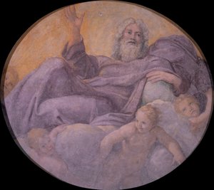 永遠の父、1604-1607 作： Annibale Carracci