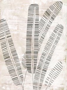 抽象的な植物のライン 作： Annick