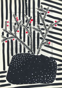 ベリーの静物画 作： Annick
