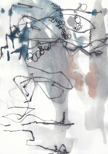 即興的抽象画 第60号 作： 