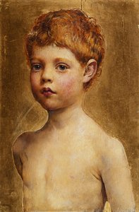 少年の肖像 作： Annie Louisa Swynnerton