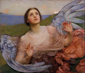 視覚 作： Annie Louisa Swynnerton