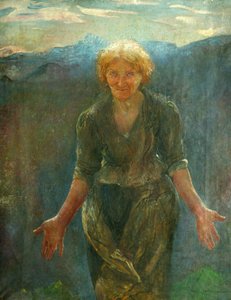 太陽の魂 作： Annie Louisa Swynnerton