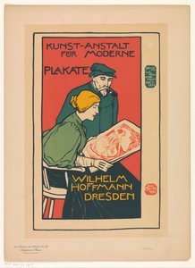 Kunst-Anstalt für Moderne Plakate の広告 Les Maîtres de l