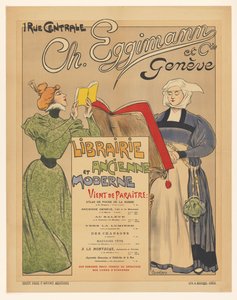 出版社Chからのポスター。 ジュネーブのEggimann et Cie