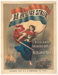 Willem Jacobszoon Hofdijk による The Holy Battle のポスター 作： Anonymous