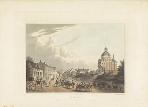 Afvoer van France kanonnen ドア ウォータールー ウォータールー。 1815年7月24日、戦場からフランスの大砲を運ぶ（オブジェクトのタイトル） 作： Anonymous