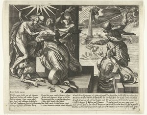 ライデンの苦難と救済の寓話、1574年 作： Anonymous