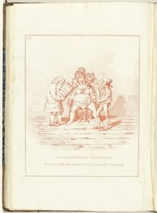 Barensnood van de Nationale Conventie、1795 憲法を誕生させるバタヴィア国民大会 (オブジェクトのタイトル) Hollandia Regenerata (Italiaanse kopie) (シリーズタイトル) オランダの再生 : 私は再生されたすべての人々を反映しています (深刻な 作： Anonymous