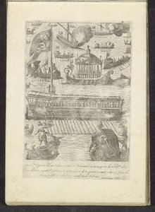 Bucintoro en andere schepen te Venetië Scenes uit het Venetiaanse leven (シリーズタイトル) Habiti d