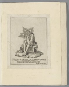 冷たい石の上のキリスト 小さな情熱（シリーズタイトル） Passio Christi Ab Alberto Durer Nurenburgensi Effigiata (オブジェクトのシリーズ タイトル) 作： Anonymous