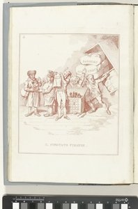 コミテ・ヴァン・フィナンシェン、1795年 財務委員会（オブジェクトのタイトル） Hollandia Regenerata (Italiaanse kopie) (シリーズタイトル) オランダの再生 : 再生されたすべての人々の鏡 (オブジェクトのシリーズ タイトル) 作： Anonymous