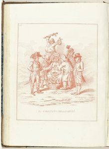 Comité van Gezondheid、1795 保健委員会（対象タイトル） Hollandia Regenerata (Italiaanse kopie) (シリーズタイトル) オランダの再生 : 再生されたすべての人々の鏡 (オブジェクトのシリーズ タイトル) 作： Anonymous