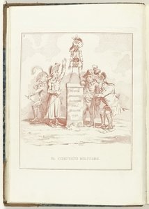 1795年 軍事座研委員会 軍事委員会 (オブジェクトのタイトル) Hollandia Regenerata (Italiaanse kopie) (シリーズタイトル) オランダの再生 : 再生されたすべての人々の鏡 (オブジェクトに関するシリーズ タイトル) 作： Anonymous