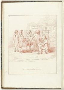 レケニンゲン委員会、1795年 会計委員会（オブジェクトのタイトル） Hollandia Regenerata (Italiaanse kopie) (シリーズタイトル) オランダの再生 : 再生されたすべての人々の鏡 (オブジェクトのシリーズ タイトル) 作： Anonymous