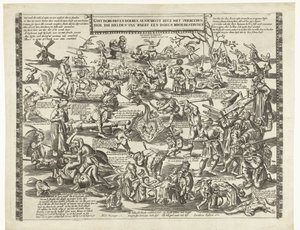 Rogstekers van Weert、1650年頃 Ghy ボーガーと農民はここで blyden と一緒に、これらのヒーロー van Waert がどのように死んだrochと戦ったかを説明します (オブジェクトのタイトル)