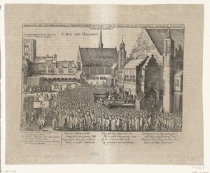 ヨハン・ファン・オルデンバルネベルトの斬首、1619年 Abbildung der Iustitien Geschehen in s