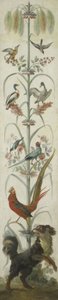動植物の装飾画 作： Anonymous