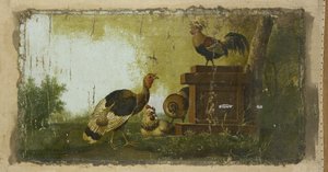 家禽の装飾品 作： Anonymous