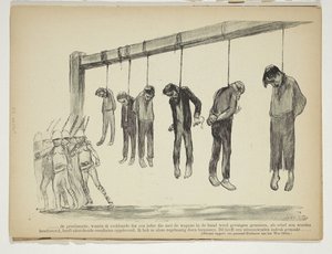 イギリス人に絞首刑にされたボーア人 作： Anonymous