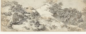 砂丘の風景 作： Anonymous