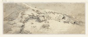 砂丘の風景 作： Anonymous