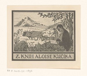 Ex libris van Aloise Kučík 作： Anonymous