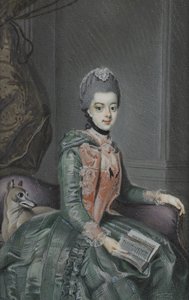 フレデリカ ソフィア ヴィルヘルミナ (1751-1820)、プロイセンの王女。 ウィリアム王子の妻 作： Anonymous