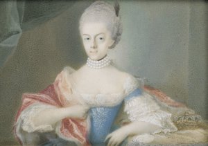 フレデリカ ソフィア ヴィルヘルミナ (1751-1820)、プロイセンの王女、ウィリアム 5 世の妻 作： Anonymous