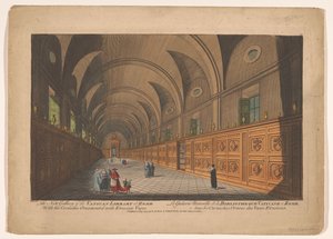 バチカン図書館のギャラリー ローマのバチカン図書館の新しいギャラリー / La Galarie Nouvelle de la Bibliotheque Vaticane a Rome (オブジェクトのタイトル) 作： Anonymous