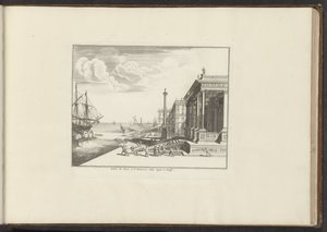 ヴェネツィアのパラッツォ デル ヌンツィオ ポンテフィシオの眺め Palais du Nonce à St. Francesco della Vigna à Venise (オブジェクトのタイトル) ヴェネツィア、リヴォルノ、ナポリ、ローマの宮殿とモニュメント (シリーズ タイトル) 作： Anonymous