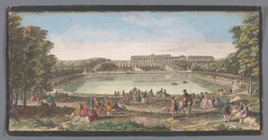 ベルサイユ宮殿のオランジェリーの眺め Vüe du Château de Versailles du côté de l