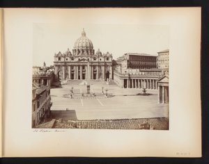 イタリア、ローマのピエトロ広場とサンピエトロ広場の眺め セントピーター。 Roma (オブジェクトのタイトル)