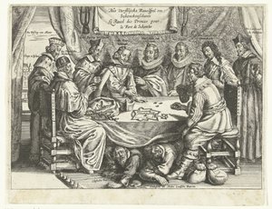 シェンケンシャンのゲーム、1635-1636 The Vorstelijcke Ravelspel om Schenckenschants / Le Ravel des Princes pour le Fort de Schentks (オブジェクトのタイトル) 作： Anonymous
