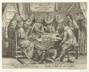シェンケンシャンス周辺のゲーム、1635-1636 The Vorstelijcke Ravelspel om Schenckenschants / Le Ravel des Princes pour le Fort de Schentks (オブジェクトのタイトル) 作： Anonymous
