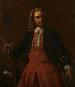 ジェイコブ・モッセル (1750-1761) オランダ東インド会社の総督ヤコブ・モッセルの肖像 作： Anonymous