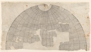 北半球の地図グリッド 作： Anonymous