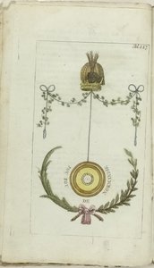 ファッションとテイストの内閣、1791年、ページ。 227: ジュジュ・ド・ノルマンディー 作： Anonymous